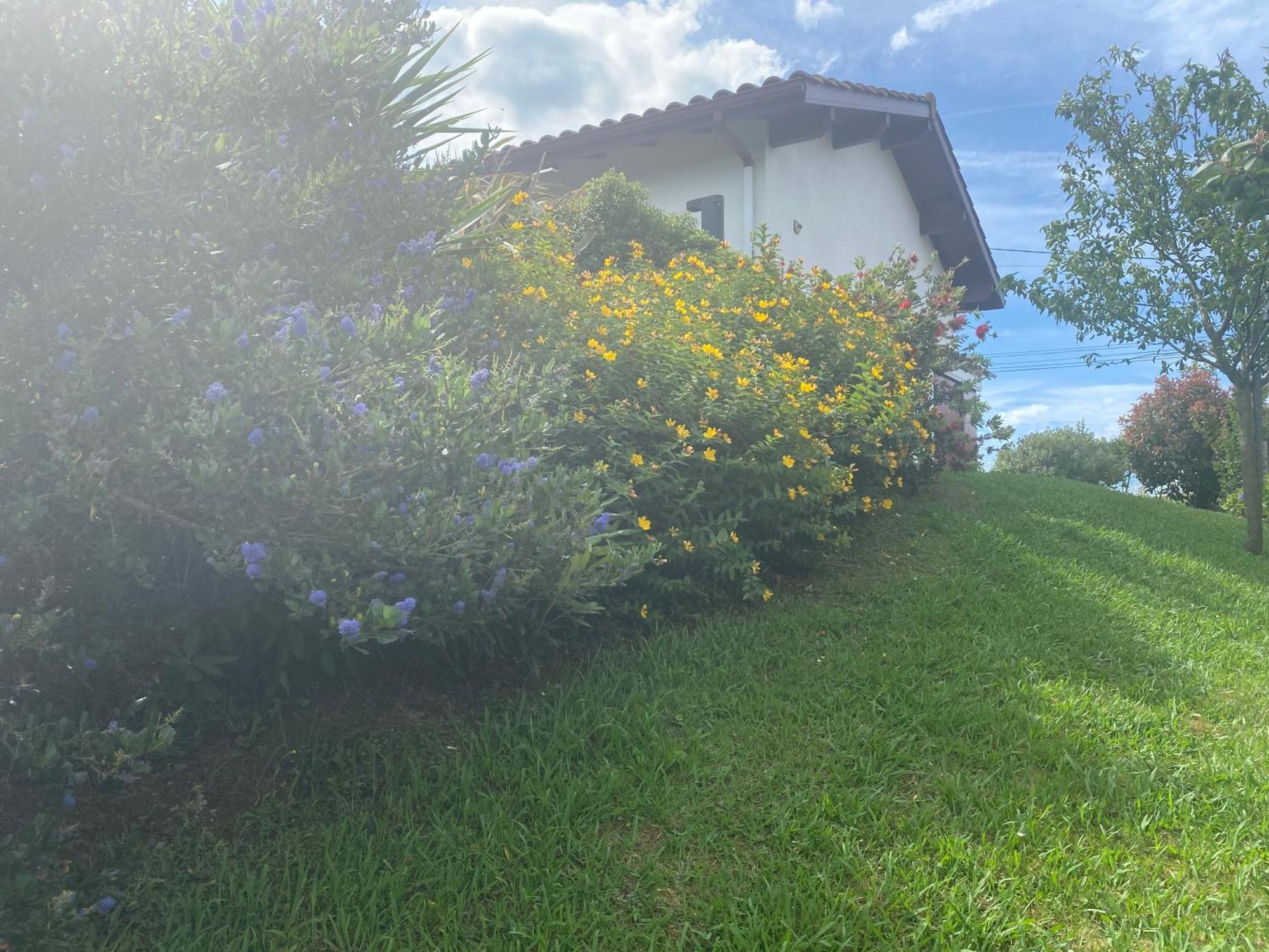 Hotel Ama Lur Hasparren Esterno foto